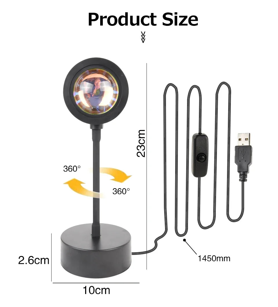 Sunset Projector Lamp
